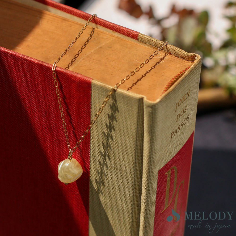 Melody Accessory（メロディーアクセサリー） ネックレス 日本製 K18GP