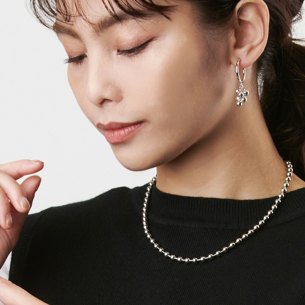 Melody Accessory ネックレス 日本製 メタルボール ボール