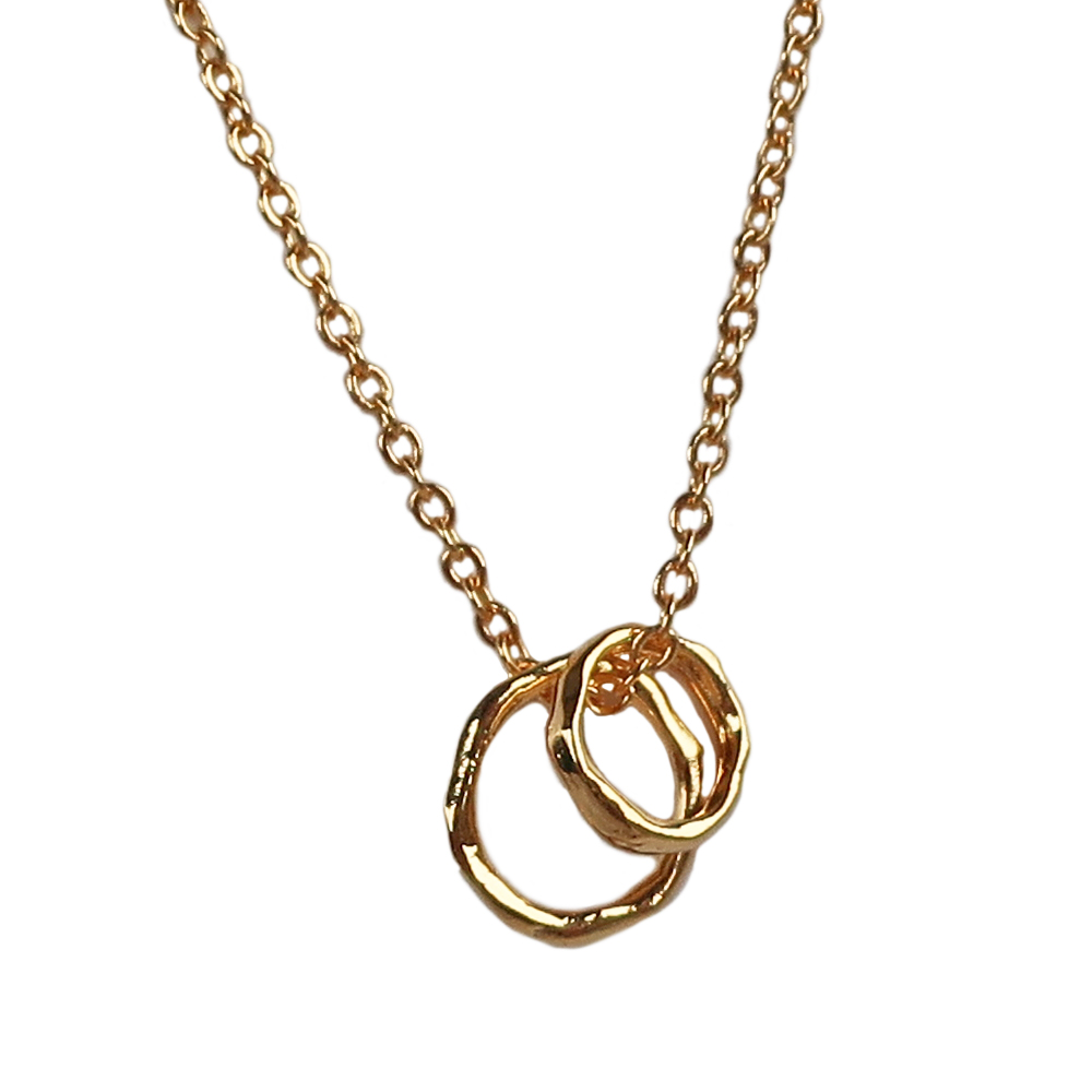 Melody Accessory ネックレス モチーフ リング フープ しかく