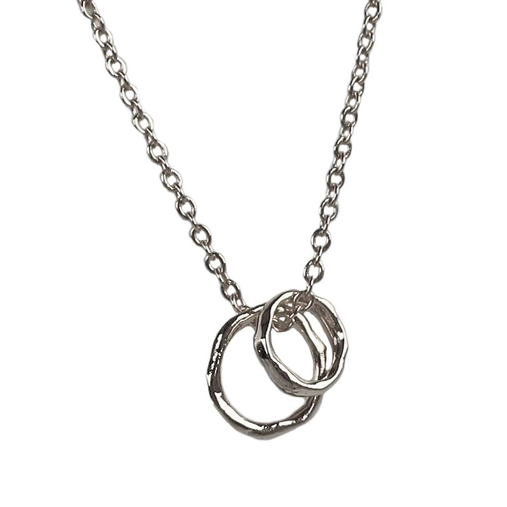 Melody Accessory ネックレス モチーフ リング フープ しかく