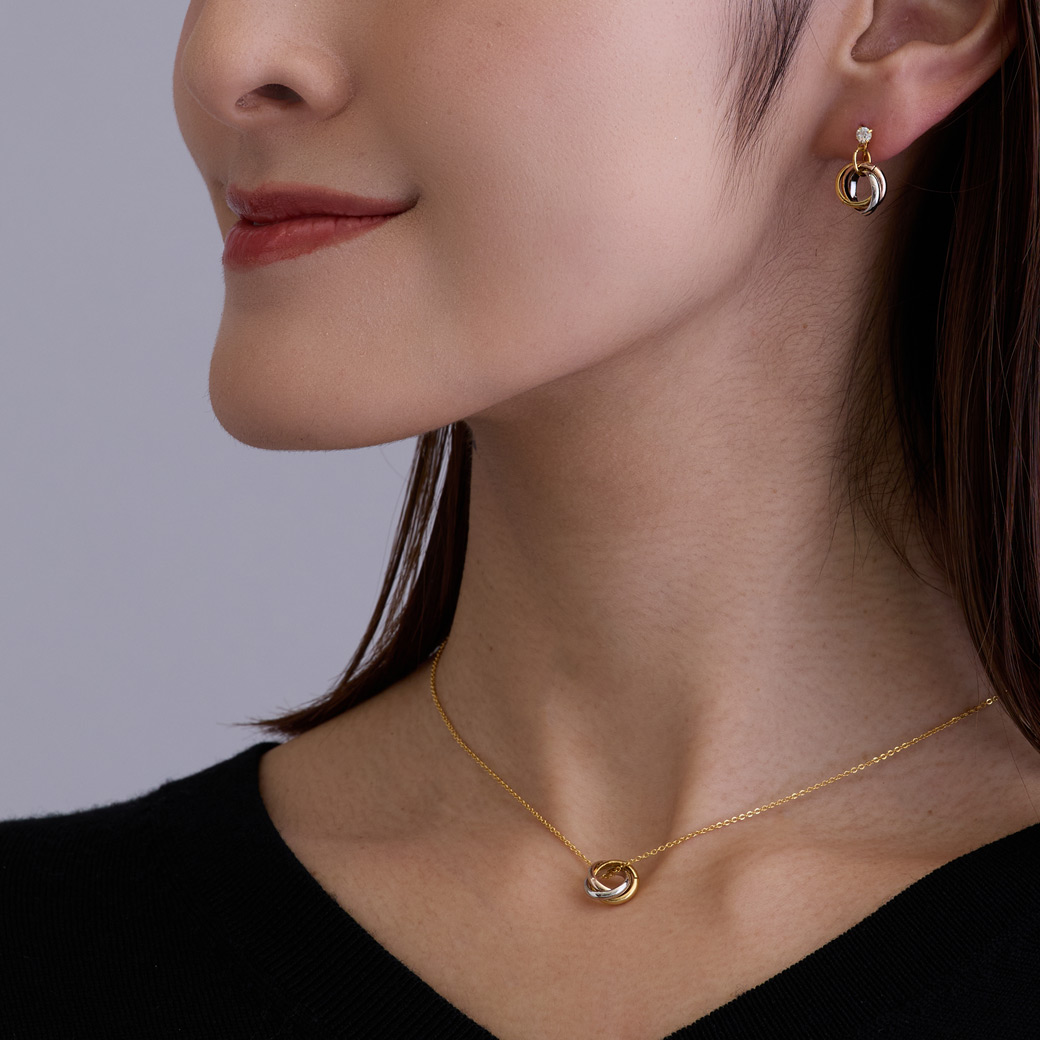 Melody Accessory（メロディーアクセサリー） 爆買 ネックレス 3連
