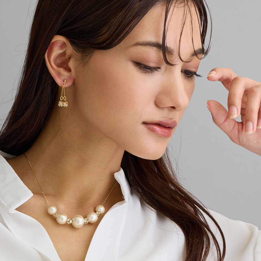 Melody Accessory 20%OFF クーポンSALE ネックレス 日本製 K18GP 