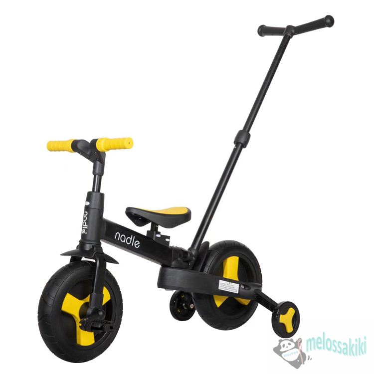 キッズバイク キックバイク バランスバイク 子供用 自転車 1歳 2歳 3歳 4歳 5歳 4way 収納 コンパクト おもちゃ 手押し棒 軽量 お誕生日 プレゼント | ブランド登録なし | 02