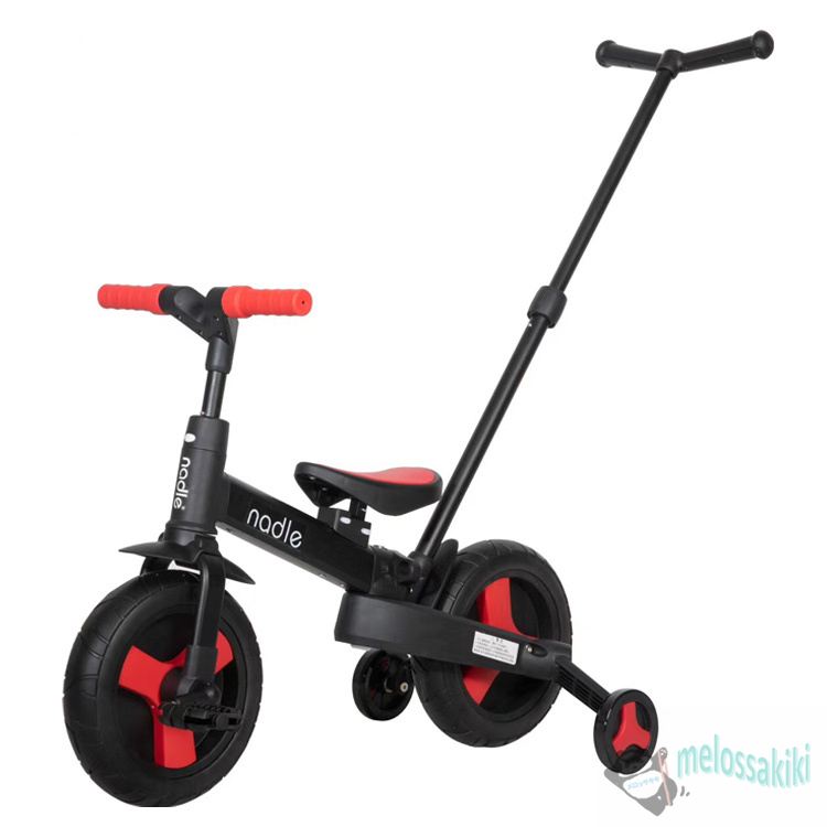 キッズバイク キックバイク バランスバイク 子供用 自転車 1歳 2歳 3歳 4歳 5歳 4way 収納 コンパクト おもちゃ 手押し棒 軽量 お誕生日 プレゼント | ブランド登録なし | 03