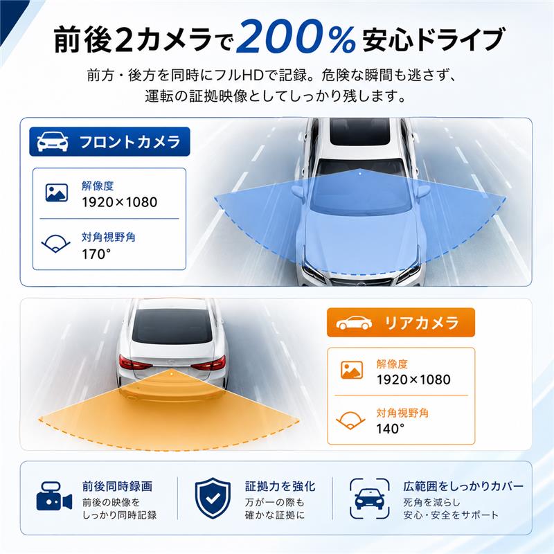 ドライブレコーダー本体｜ドライブレコーダー｜自動車｜車、バイク