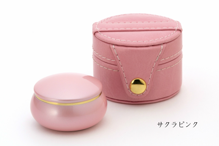 おしゃれでかわいい携帯ケース付ミニ骨壷 ソウルプチポットフルール |  | 02