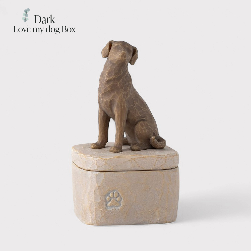 ウィローツリー/ペット犬　形見箱・ミニ骨壷　Love my Dog Box メモリアルボックス |  | 01