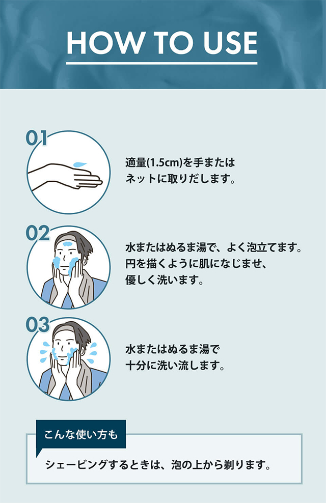 Amazon | 泡洗顔 メンズ 薬用 ニキビ予防 毛穴ケア もっちり
