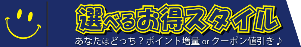 選べるお得スタイル