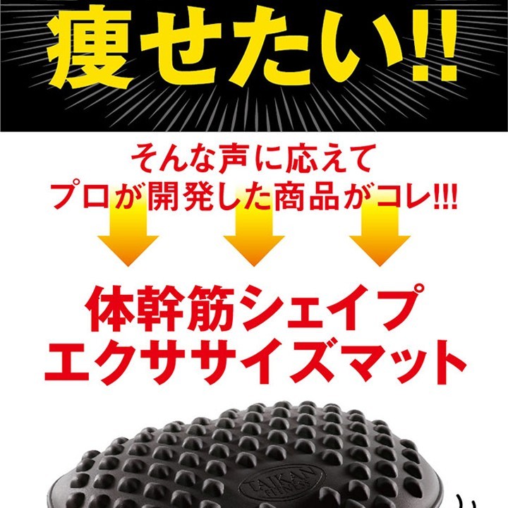 市場 体幹筋シェイプ 1日10分座るだけ お腹 筋トレ 引き締め クッション