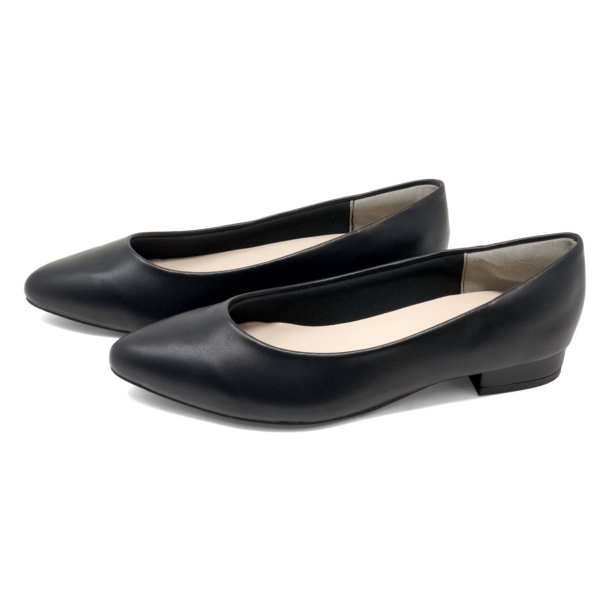 TOKYO BOPPER 黒シルバー ローヒールシューズ TOKYO BOPPER Bijoux low heel shoes トーキョーバッパー