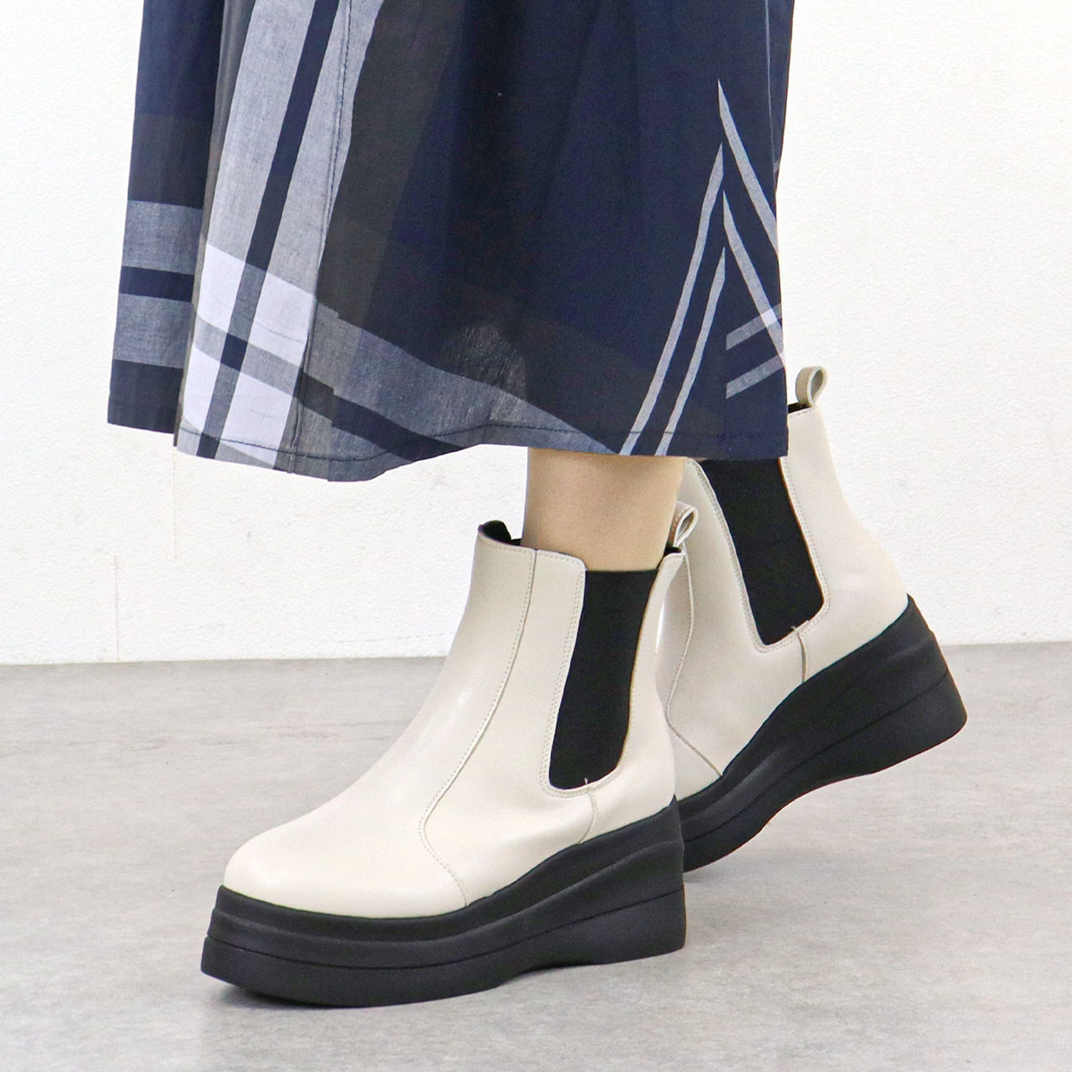 LOVEHUNTER（ラブハンター） ショートブーツ サイドゴア メンズ 厚底