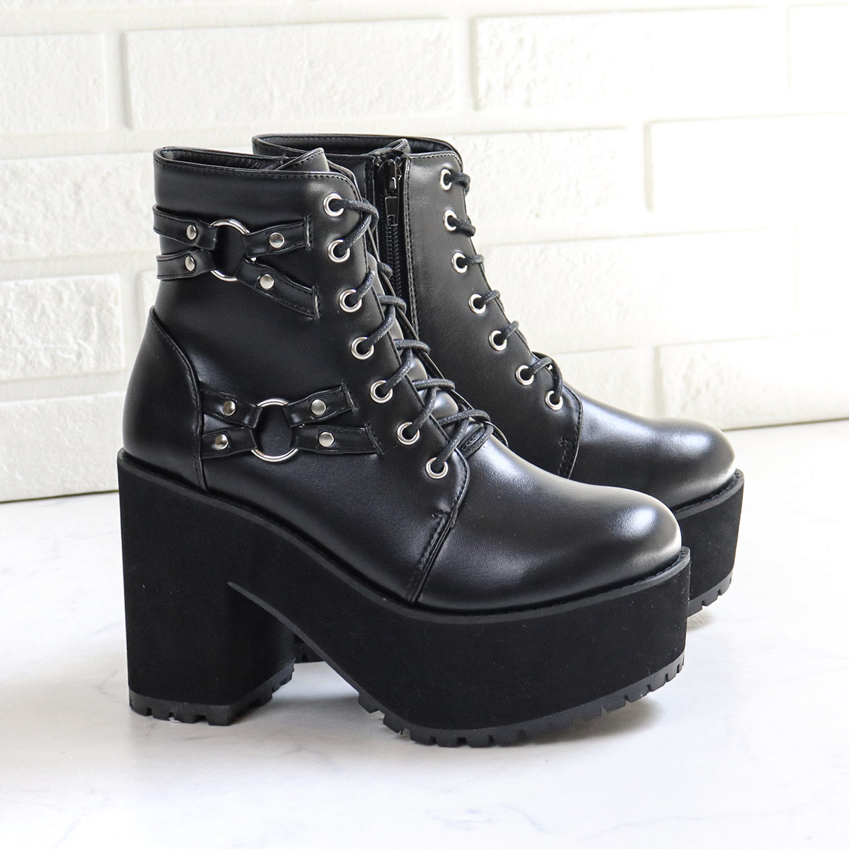 LOVEHUNTER（ラブハンター） ブーツ レディース 厚底 10.5cmヒール
