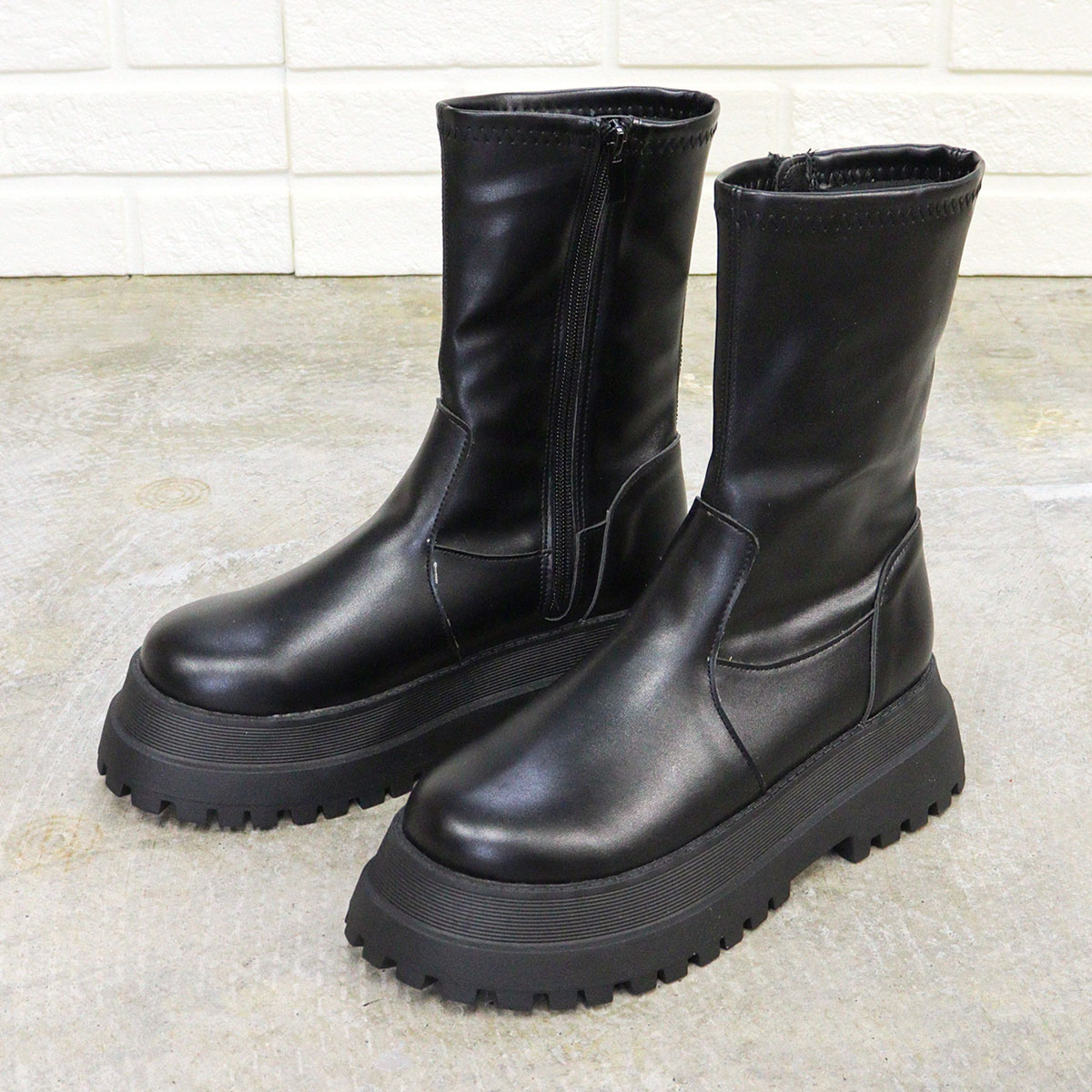 LOVEHUNTER（ラブハンター） ブーツ レディース 厚底 6cmヒール