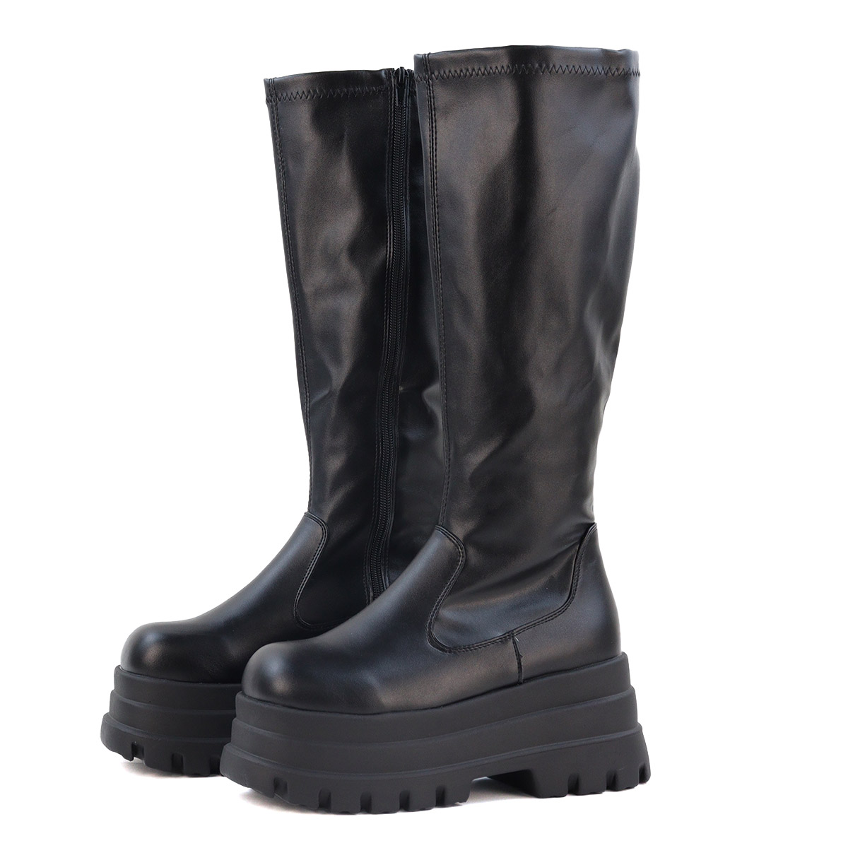 LOVEHUNTER（ラブハンター） ブーツ レディース 厚底 8cmヒール ロング