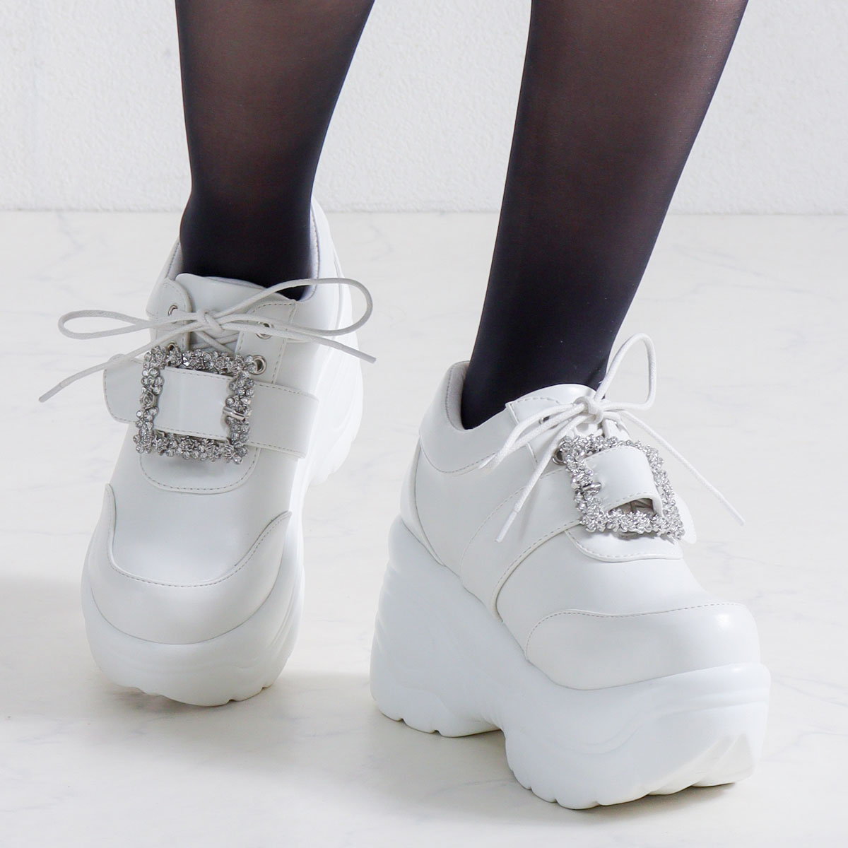 LOVEHUNTER（ラブハンター） スニーカー レディース 厚底 9cmヒール 