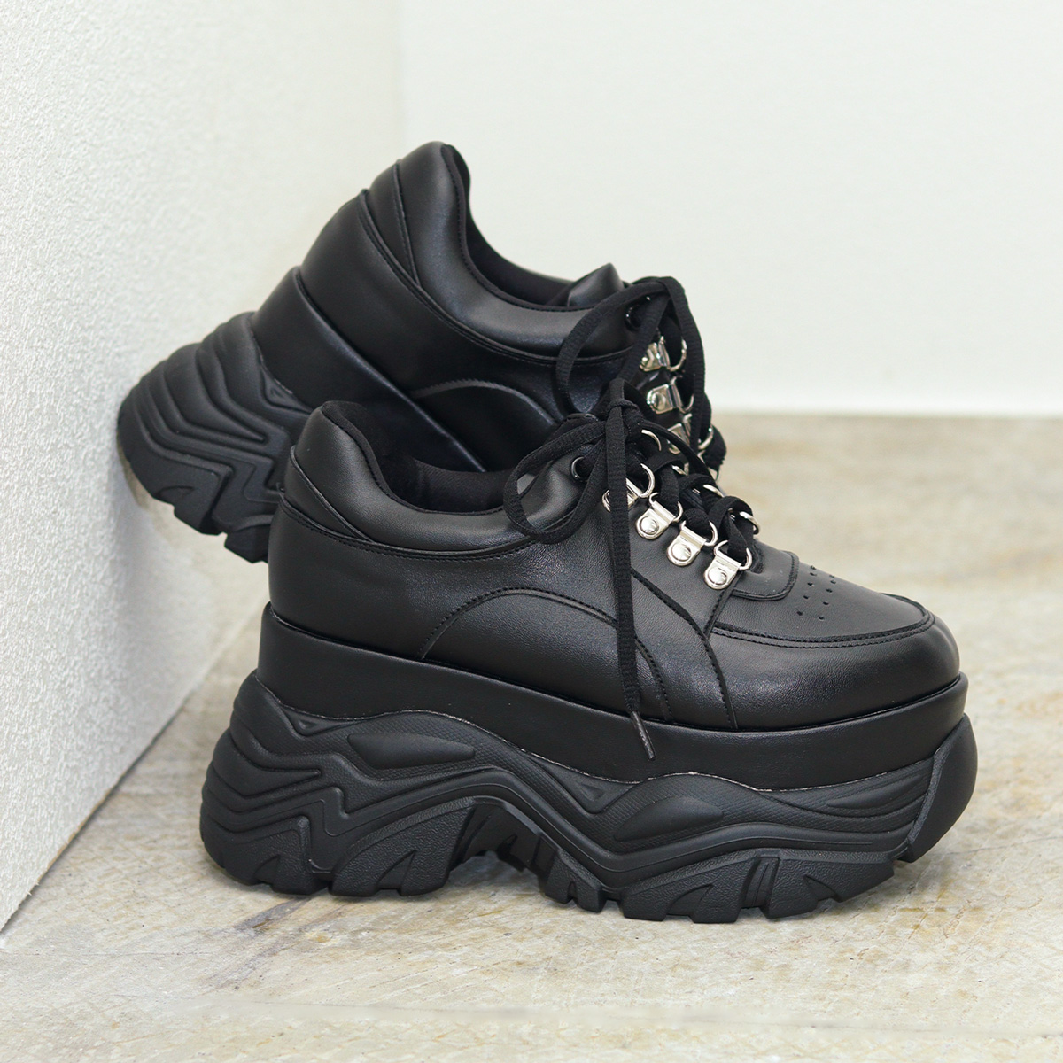 LOVEHUNTER（ラブハンター） スニーカー レディース 厚底 9.5cmヒール 