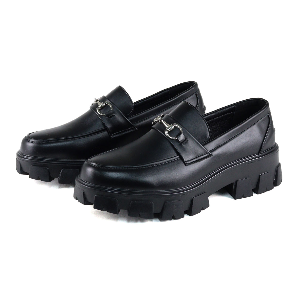 LOVEHUNTER（ラブハンター） ローファー メンズ 厚底 ビット 5.5cm