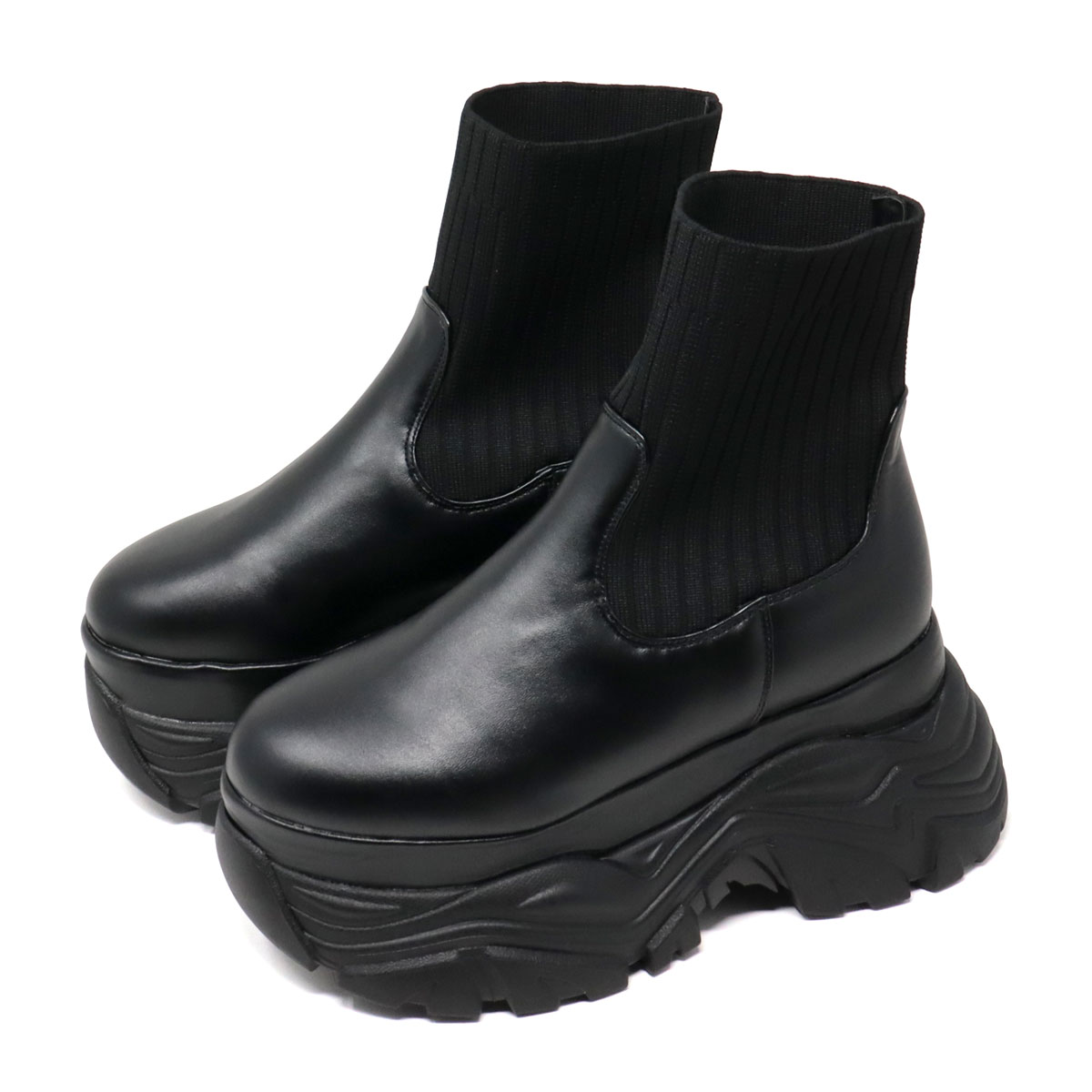 LOVEHUNTER（ラブハンター） ブーツ レディース ショート 厚底 9.5cm