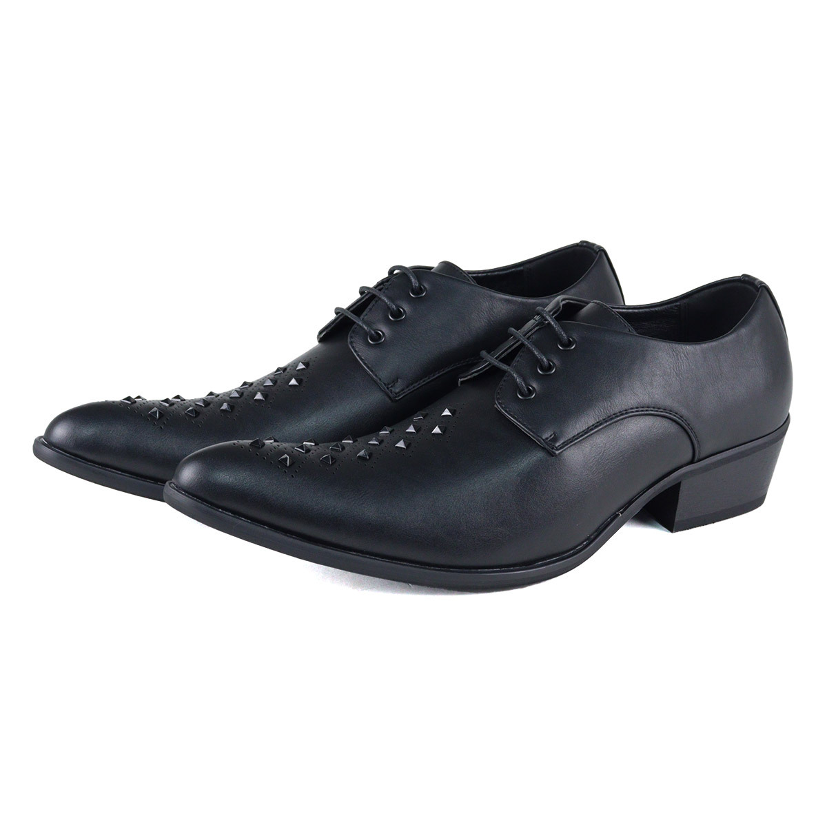 THE TREAT DRESSING ドレスシューズ 黒 81/2 27cm メンズドレスシューズ （THE TREAT DRESSING)