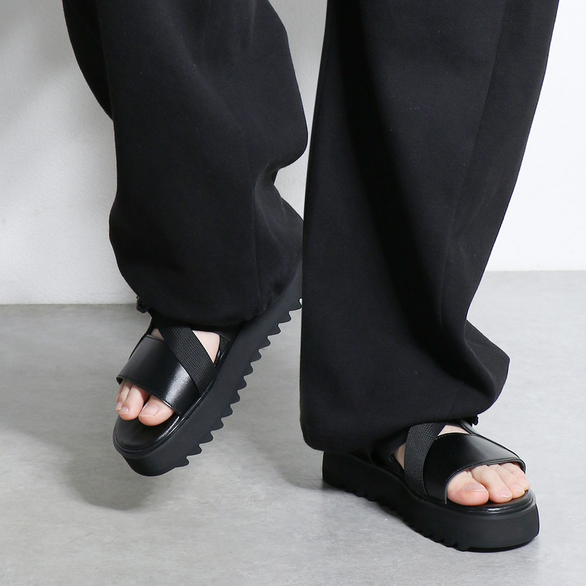 LOVEHUNTER（ラブハンター） サンダル メンズ 厚底 ベルト ストラップ