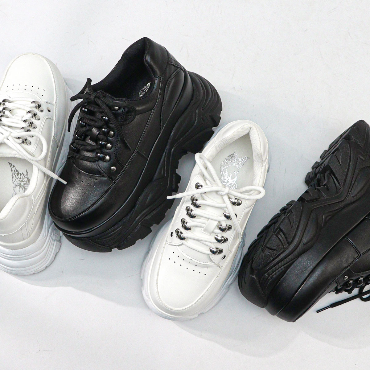 LOVEHUNTER（ラブハンター） スニーカー レディース 厚底 9.5cmヒール