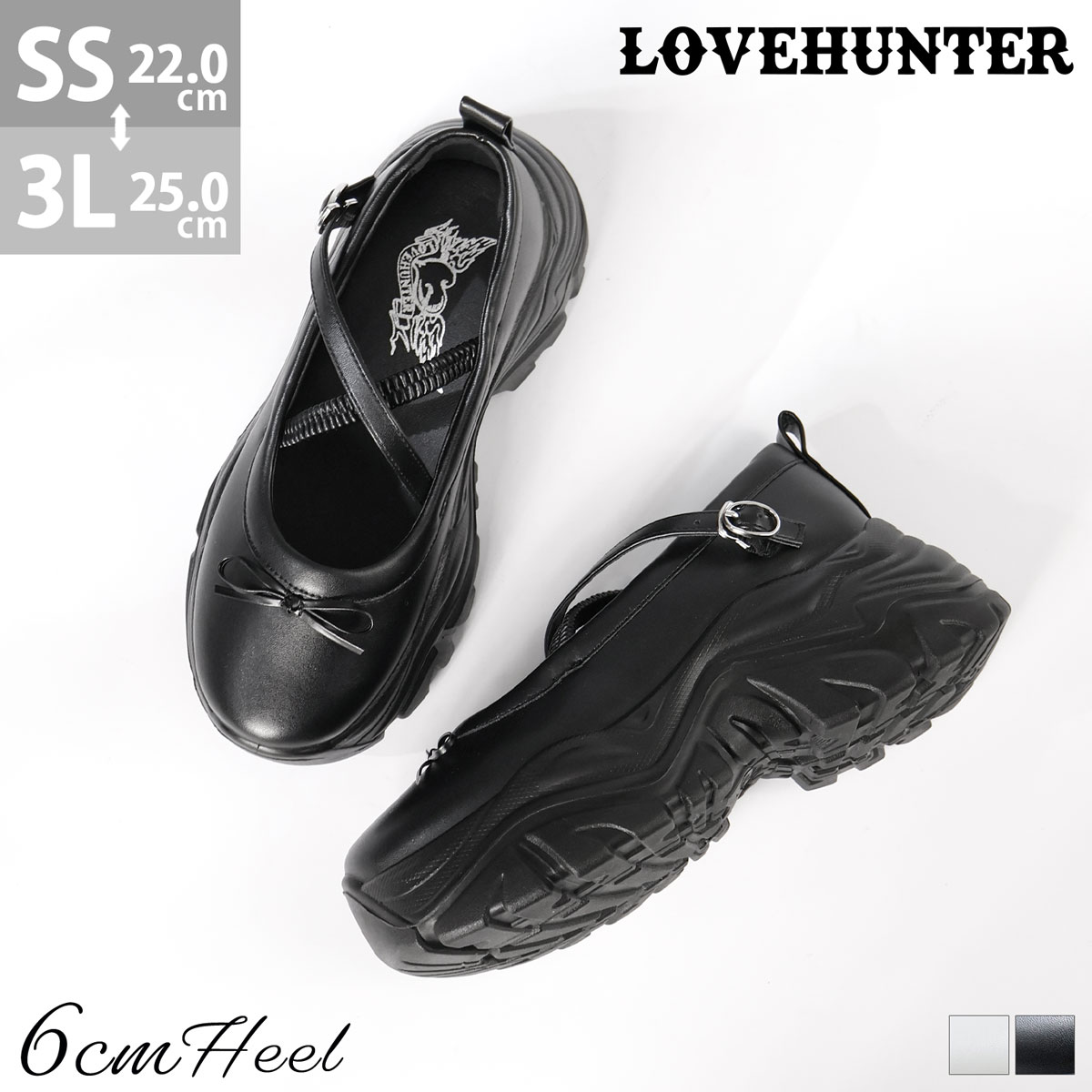 �X�j�[�J�[ ���f�B�[�X ���� 6cm �y�� ���{�� No.2217 22-25cm LOVEHUNTER ���u�n���^�[ �|�C���g���p �Z�b�g�����Ώ�1���ō�3850�~