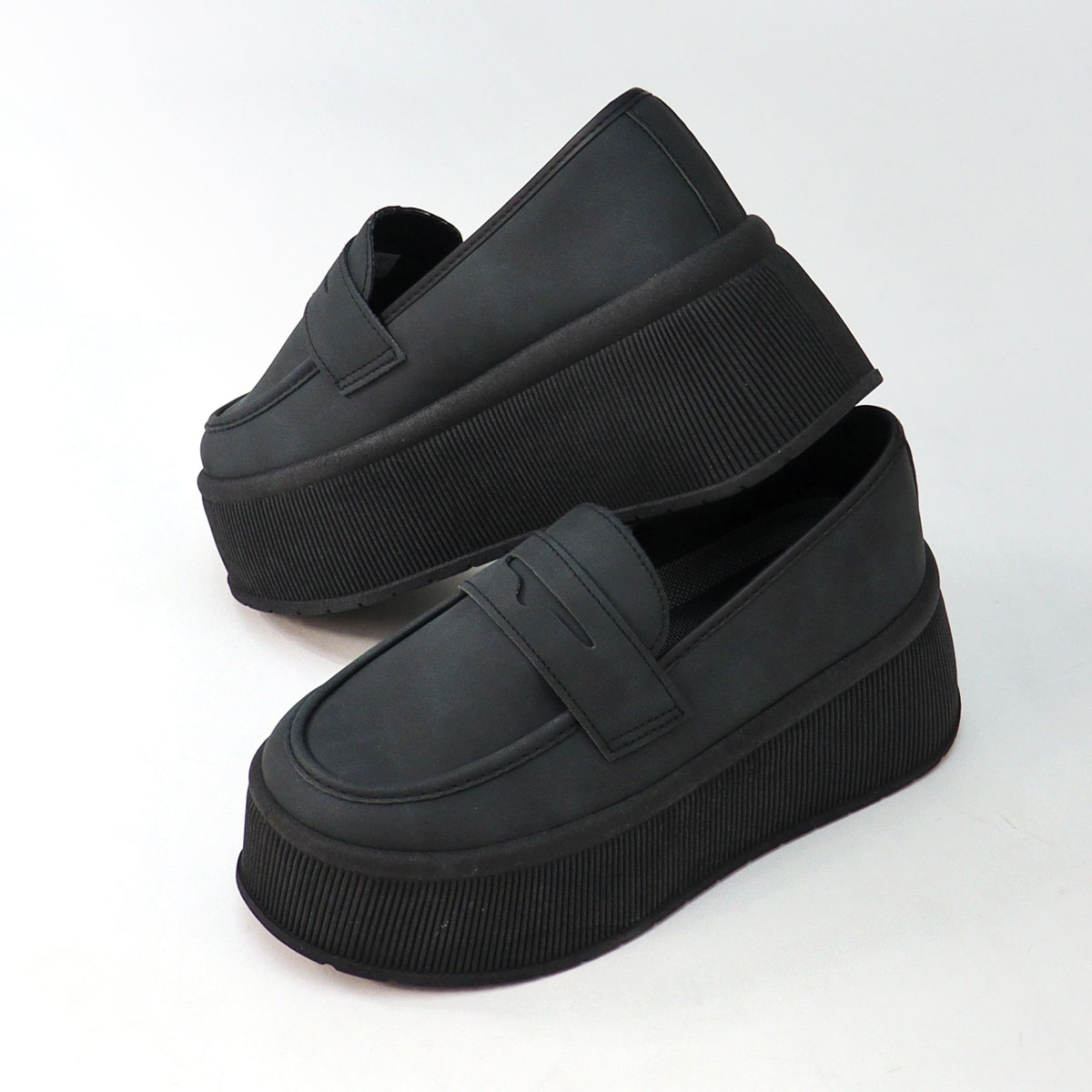 LOVEHUNTER（ラブハンター） ローファー レディース 厚底 7cmヒール