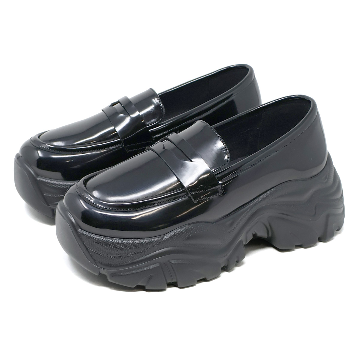 LOVEHUNTER（ラブハンター） ローファー レディース 厚底 6cm 軽量