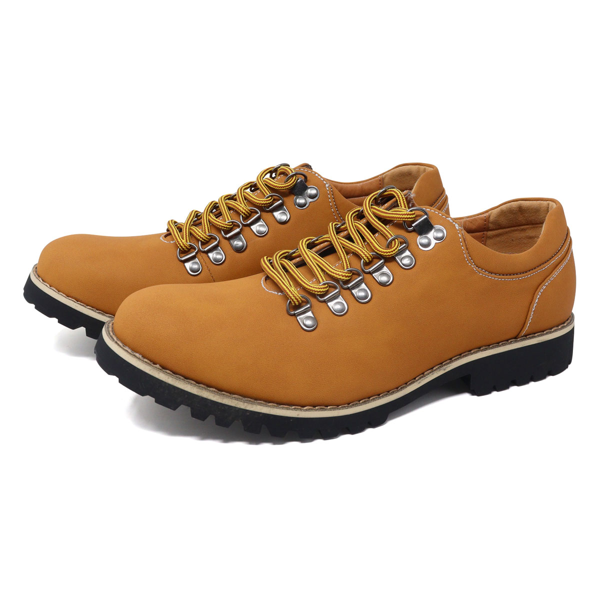 AAA+（サンエープラス） ブーツ メンズ スエード ショート 黒