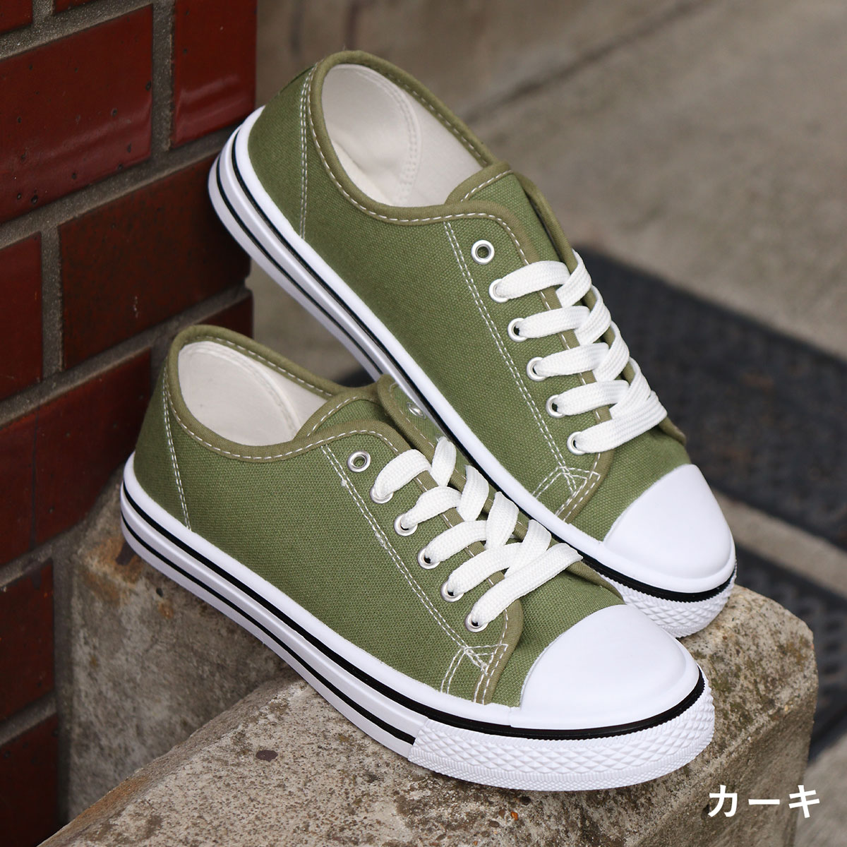 AAA+（サンエープラス） スニーカー メンズ ローカット かかとが踏める