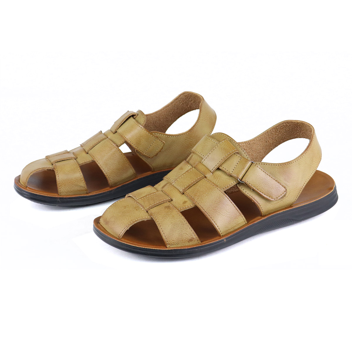 サンダル メンズ 軽量 グルカ ストラップ 春 夏 25-27.5cm No.2408