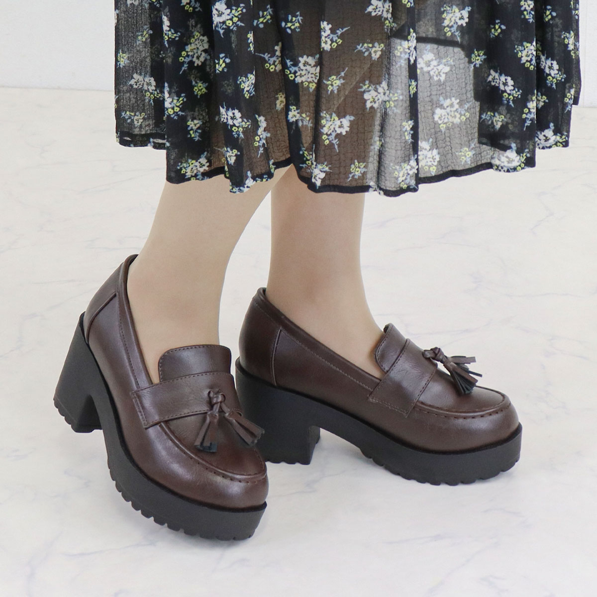 LibertyDoll（リバティードール） ローファー レディース 厚底