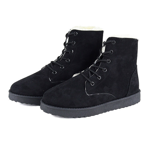 AAA+（サンエープラス） ブーツ レディース ショート ムートン 防寒 内