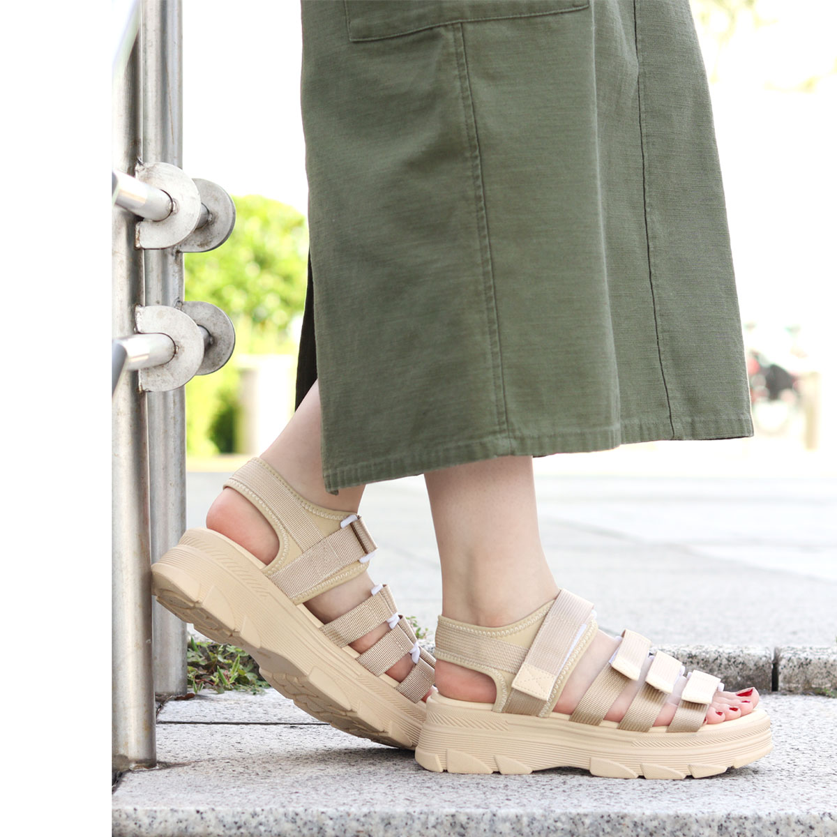 Rady 厚底スポーツサンダル♡ 厚底スポサン（サンダル・ミュール） | csT&P（エスペランサ