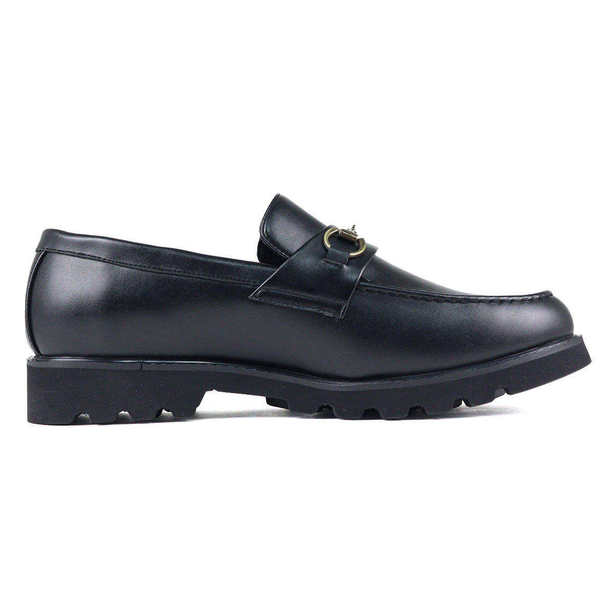 Dedes ローファー メンズ ビット 革靴 黒 カジュアル スリッポン