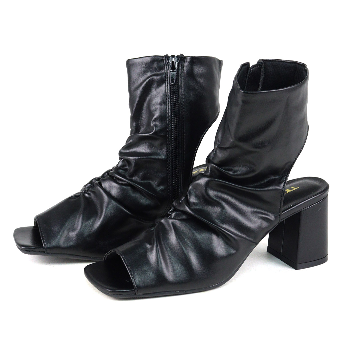 LibertyDoll ブーツ レディース サイドジップ 6.5cmヒール
