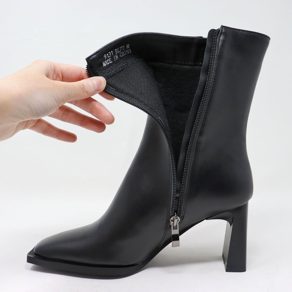 LibertyDoll（リバティードール） ミドルブーツ レディース スクエア