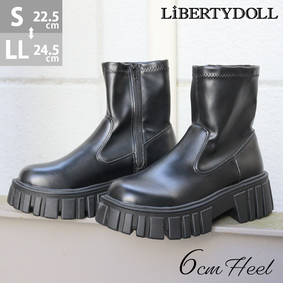LibertyDoll（リバティードール） ショートブーツ レディース 軽量