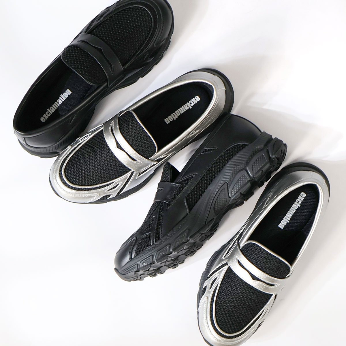 exclamation（エクスクラメーション） ローファー メンズ コイン