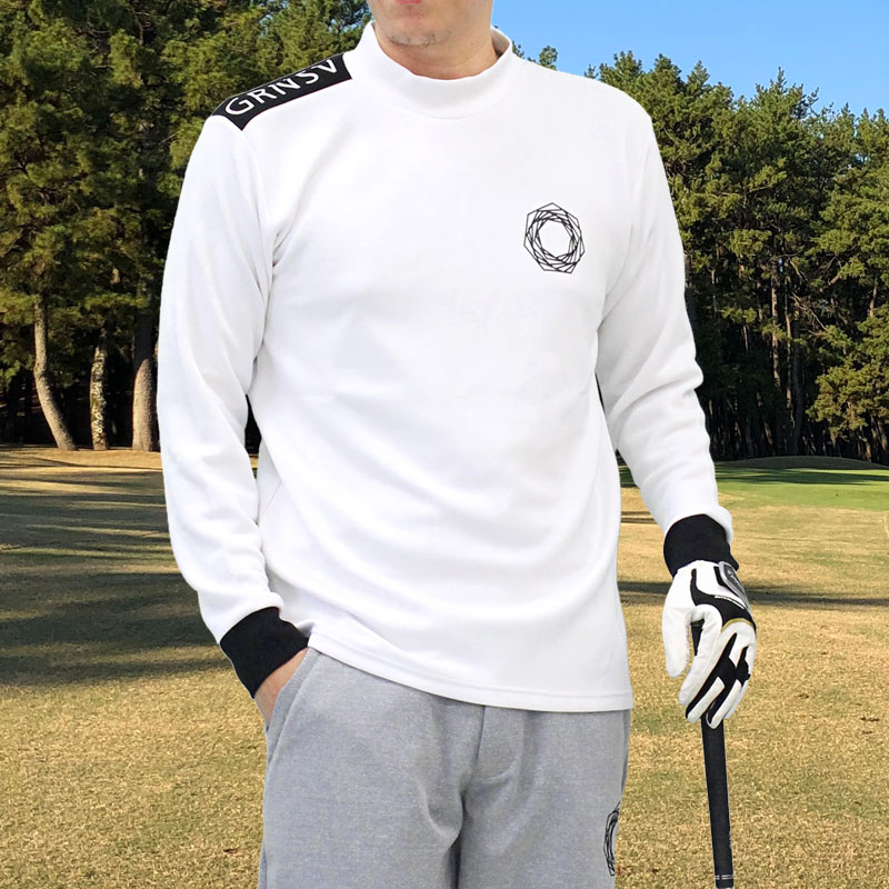 ゴルフウェア メンズ モックネックシャツ GIORNO SEVEN ジョルノセブン