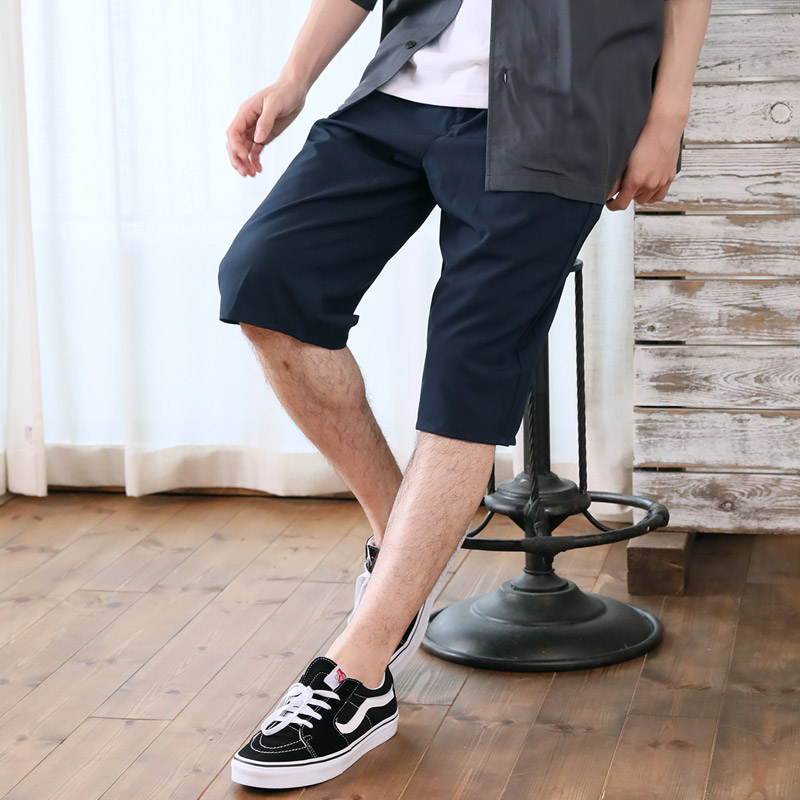 接触冷感 メンズ ハーフパンツ 伸縮 ストレッチ ショートパンツ クール COOL 涼しい 春夏 冷たい ウエストゴム イージーパンツ | ブランド登録なし | 04