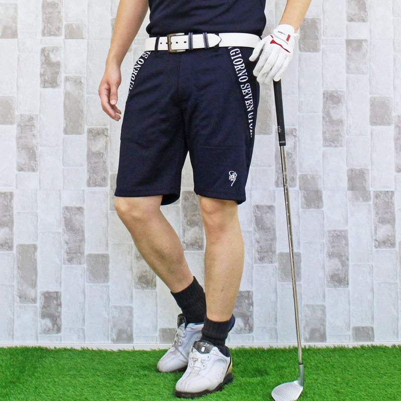 ゴルフパンツ メンズ ハーフパンツ GIORNO SEVEN ジョルノセブン