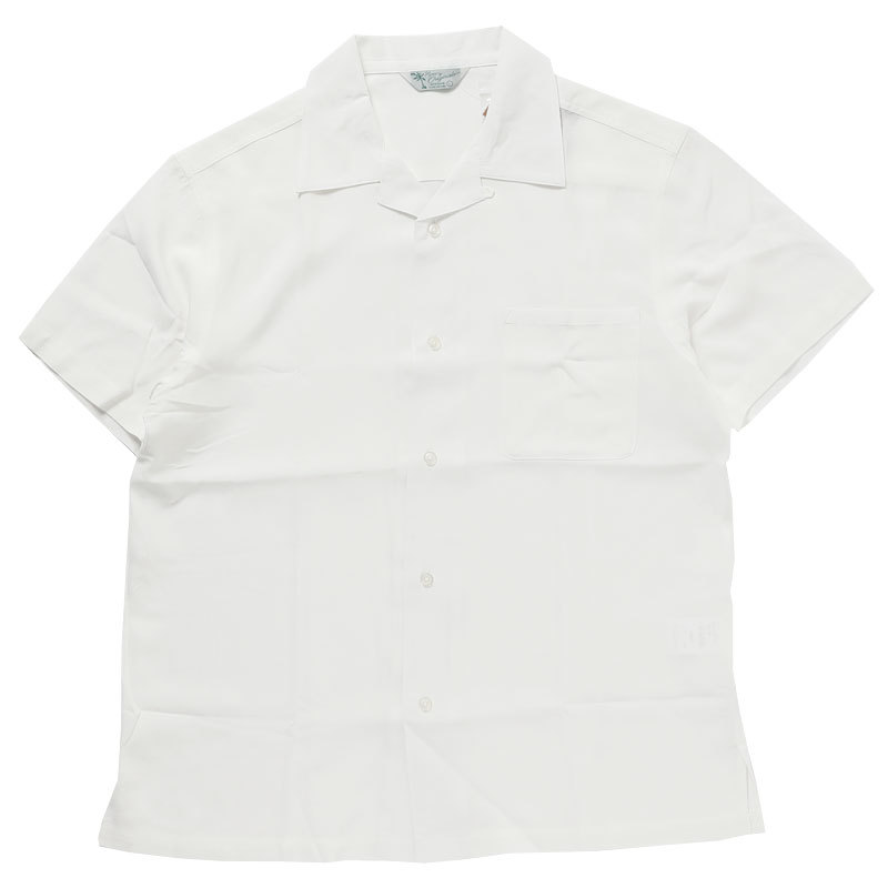 メンズシャツ オープンカラーシャツ 開襟シャツ レーヨン素材 無地 半袖 ドレスシャツ カジュアルシャツ 夏 白シャツ トップス S Shirt 34 Menscasual メンズカジュアル通販mc エムシー 通販 Yahoo ショッピング