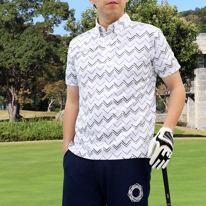 25PXGメンズ ポロシャツ ゴルフウェア人気 夏 - メルカリ