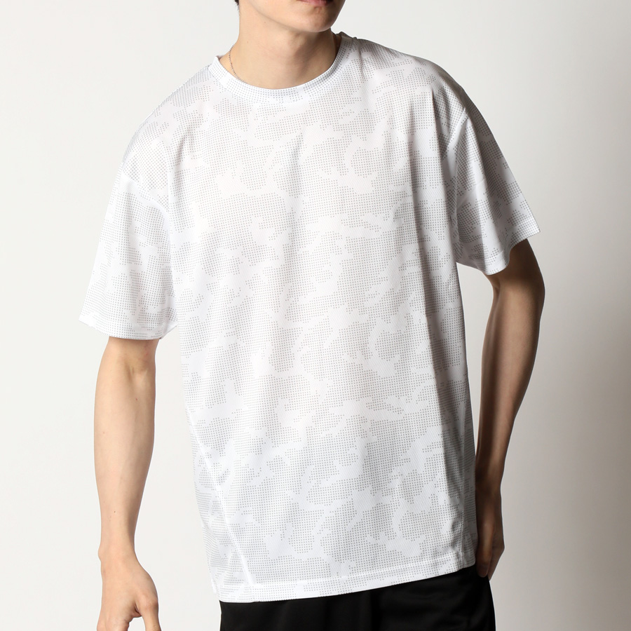 【冬バーゲン★】 メンズ Tシャツ 吸水速乾 無地 半袖Tシャツ ドライメッシュ 服&ファッション小物