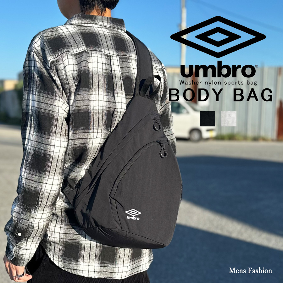 umbro（アンブロ） ナイロンワッシャー ワンショルダーバッグ メンズ