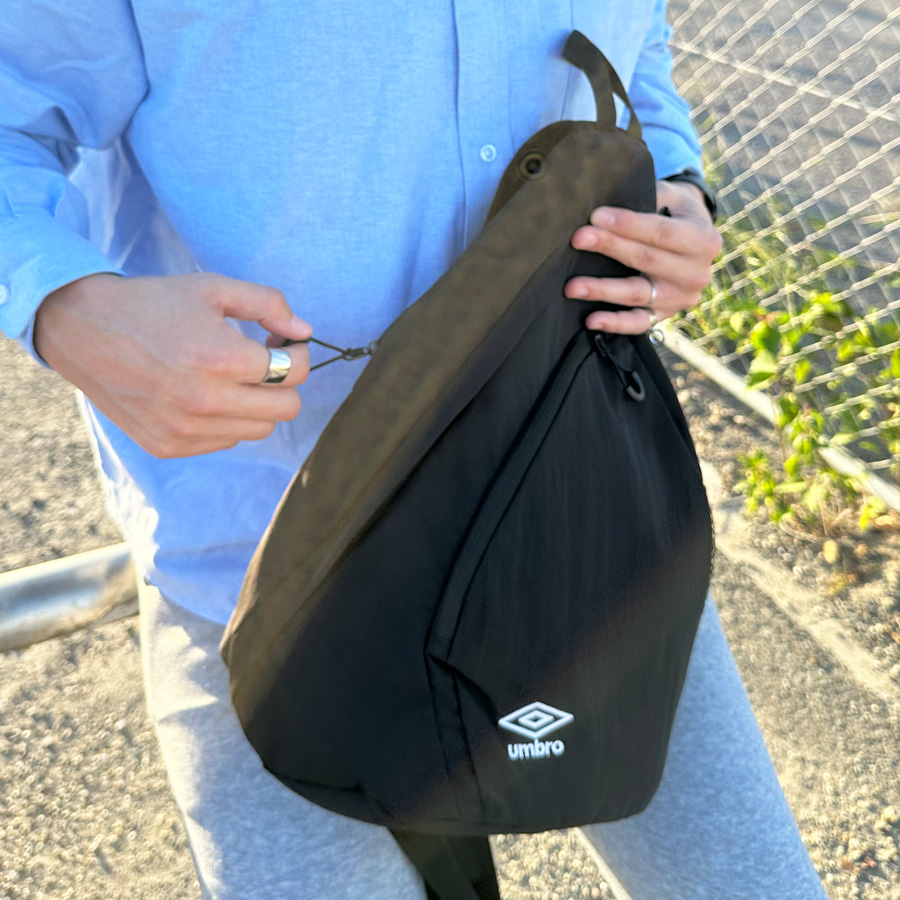 umbro（アンブロ） ナイロンワッシャー ワンショルダーバッグ メンズ