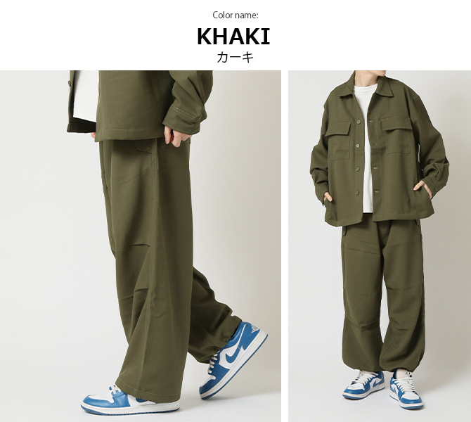パラシュートパンツ ワイドパンツ メンズ イージーパンツ ストリート