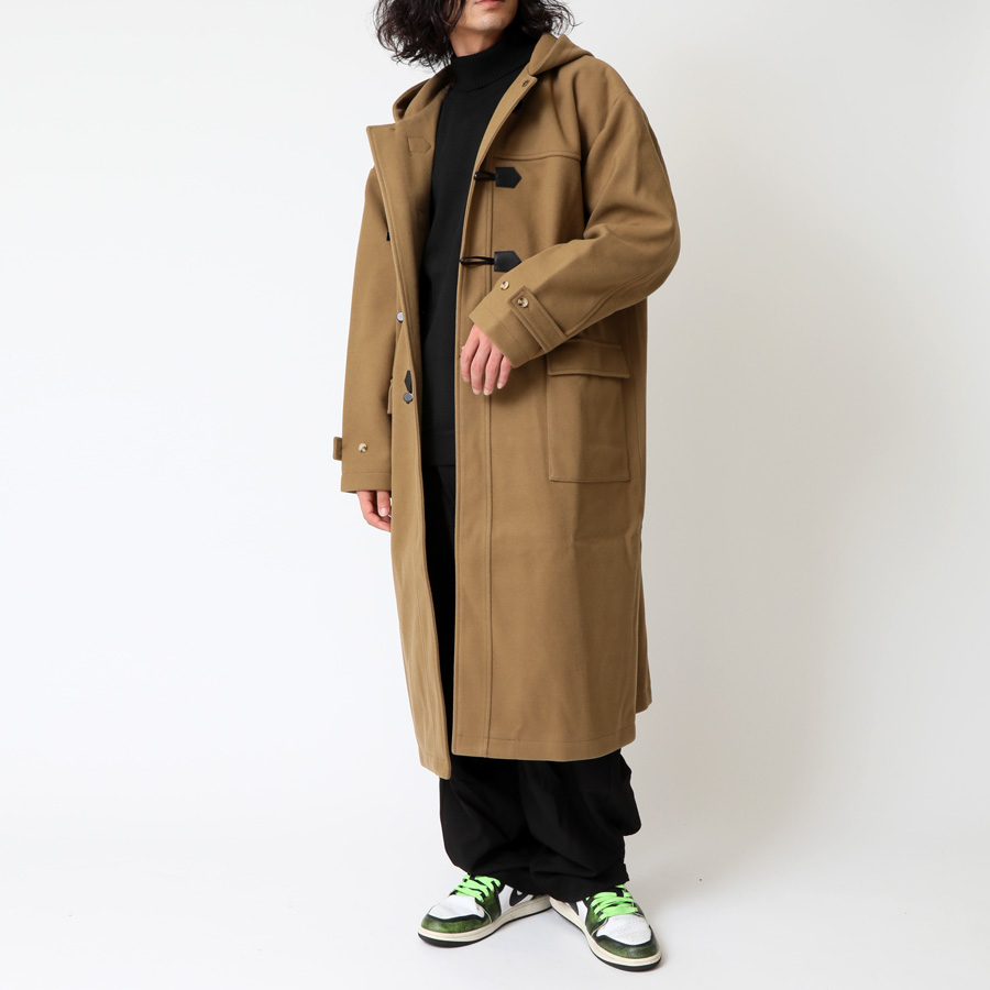 ダッフルコート ロングコート メンズ 大きいサイズ シワになりにくい